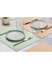 Björn 6er-Set: Tischsets in Rosa/ Hellgrün - (L)44,5 x (B)30 cm