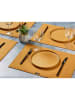 Björn 6er-Set: Tischsets in Hellbraun - (L)45 x (B)33 cm