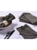 Björn 6-delige set: servetten antraciet - (L)40 x (B)40 cm