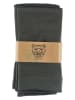 Björn 6-delige set: servetten antraciet - (L)40 x (B)40 cm