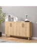Scandinavia Concept Kommode ''Rodney'' in Hellbraun - (B)120 x (H)73 x (T)29,6 cm