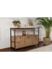 Scandinavia Concept Kommode ''Solace'' in Braun/ Schwarz - (B)120 x (H)75 x (T)30 cm
