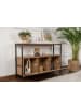 Scandinavia Concept Kommode ''Solace'' in Braun/ Schwarz - (B)120 x (H)75 x (T)30 cm
