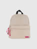 4F Rucksack in Beige/ Schwarz