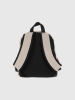 4F Rucksack in Beige/ Schwarz