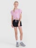 4F Shorts in Schwarz/ Rosa