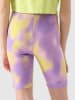 4F Shorts in Lila/ Gelb