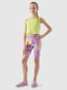 4F Short paars/geel