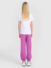 4F Sweatbroek paars