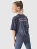 4F Shirt in Dunkelblau