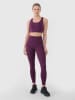 4F Trainingsleggings in Lila