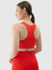4F Sportbeha "Semplice" rood - medium