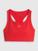 4F Sportbeha "Semplice" rood - medium
