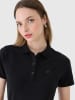4F Poloshirt in Schwarz