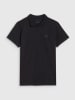 4F Poloshirt in Schwarz