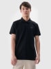 4F Poloshirt in Schwarz