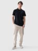 4F Poloshirt in Schwarz