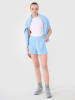4F Sweartshort lichtblauw