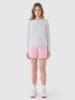 4F Sweatshort lichtroze