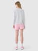 4F Sweatshort lichtroze
