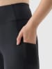 4F Trainingsleggings in Schwarz