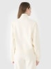 4F Bluza w kolorze kremowym