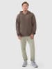 4F Sweatjacke in Braun
