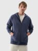 4F Sweatjacke in Dunkelblau