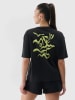 4F Shirt in Schwarz