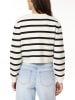 Scotch & Soda Cardigan in Weiß/ Schwarz
