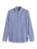 Scotch & Soda Blouse - regular fit - blauw