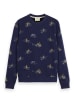 Scotch & Soda Sweatshirt in Dunkelblau