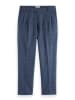 Scotch & Soda Spodnie w kolorze granatowym