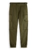 Scotch & Soda Cargobroek kaki