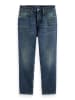 Scotch & Soda Spijkerbroek - tapered fit - donkerblauw