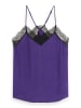 Scotch & Soda Top w kolorze fioletowo-czarnym