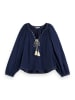 Scotch & Soda Bluse in Dunkelblau