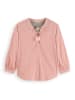 Scotch & Soda Bluse in Rosa/ Beige