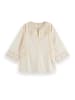 Scotch & Soda Bluse in Beige