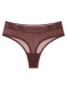 Triumph String "Tempting Sheer Highwaist" in Dunkelbraun