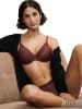 Triumph Bügel-BH "Signature Sheer" in Dunkelbraun