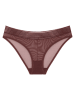 Triumph Figi "Tempting Sheer Highleg Tai" w kolorze ciemnobrązowym