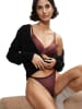 Triumph Stringi "Signature Sheer" w kolorze ciemnobrązowym
