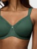 Triumph Biustonosz-minimizer "True Shape Sensation" w kolorze ciemnozielonym