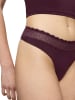 Triumph Slip "Feel of Modal" in Dunkelrot