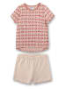 Sanetta Pyjama beige/abrikooskleurig