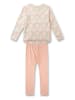 Sanetta Pyjama abrikooskleurig/beige/groen