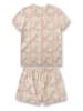 Sanetta Pyjama beige/abrikooskleurig/groen