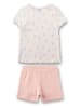 Sanetta Pyjama crème/abrikooskleurig