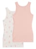Sanetta 2er-Set: Hemdchen in Rosa/ Weiß